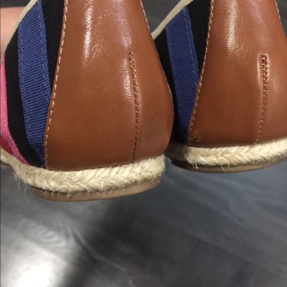 Kate Spade Multi Colored Striped Canvas Shoes - Picture 6 of 6